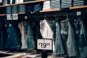 Foto demo: tienda jeans